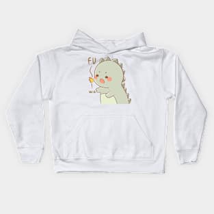 FU Dinosaur Kids Hoodie